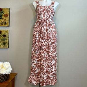 Japna Maxi Dress Animal Print Size S